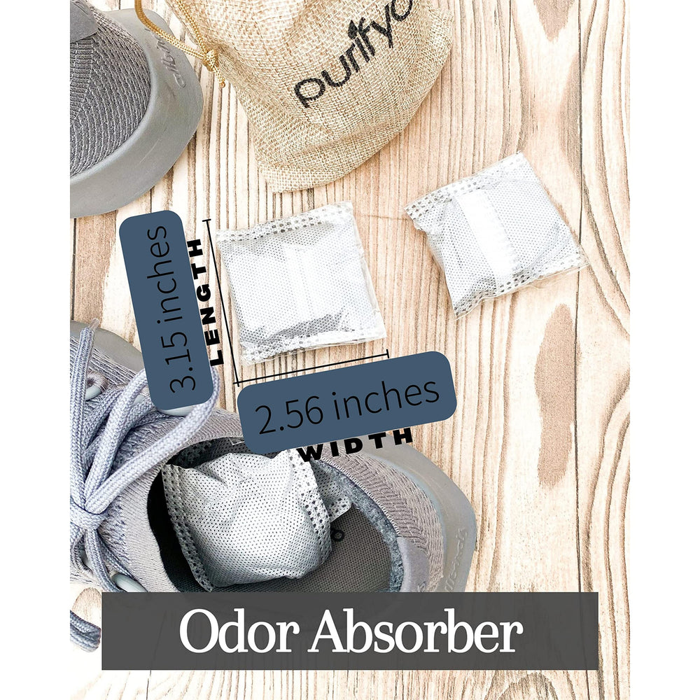 Purifyou fridge odor eliminator pouches provide fresh storage for groceries.