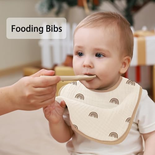 PurlHaven bibs show pattern variety for different outfits and moods.