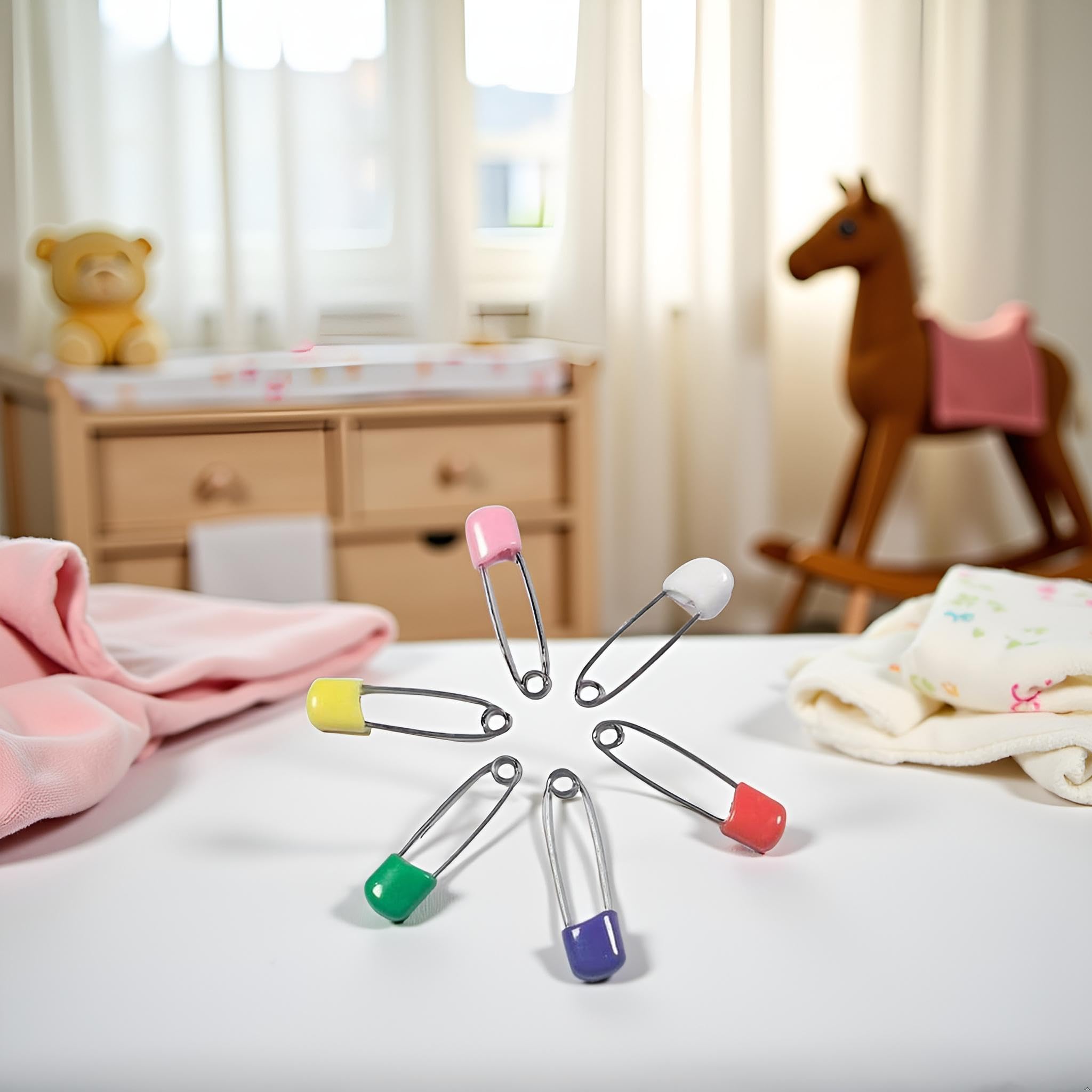 PurYupearl cloth diaper pin securely fastens blankets and garments