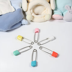 PurYupearl stainless steel pins with smooth finish resist fabric snags