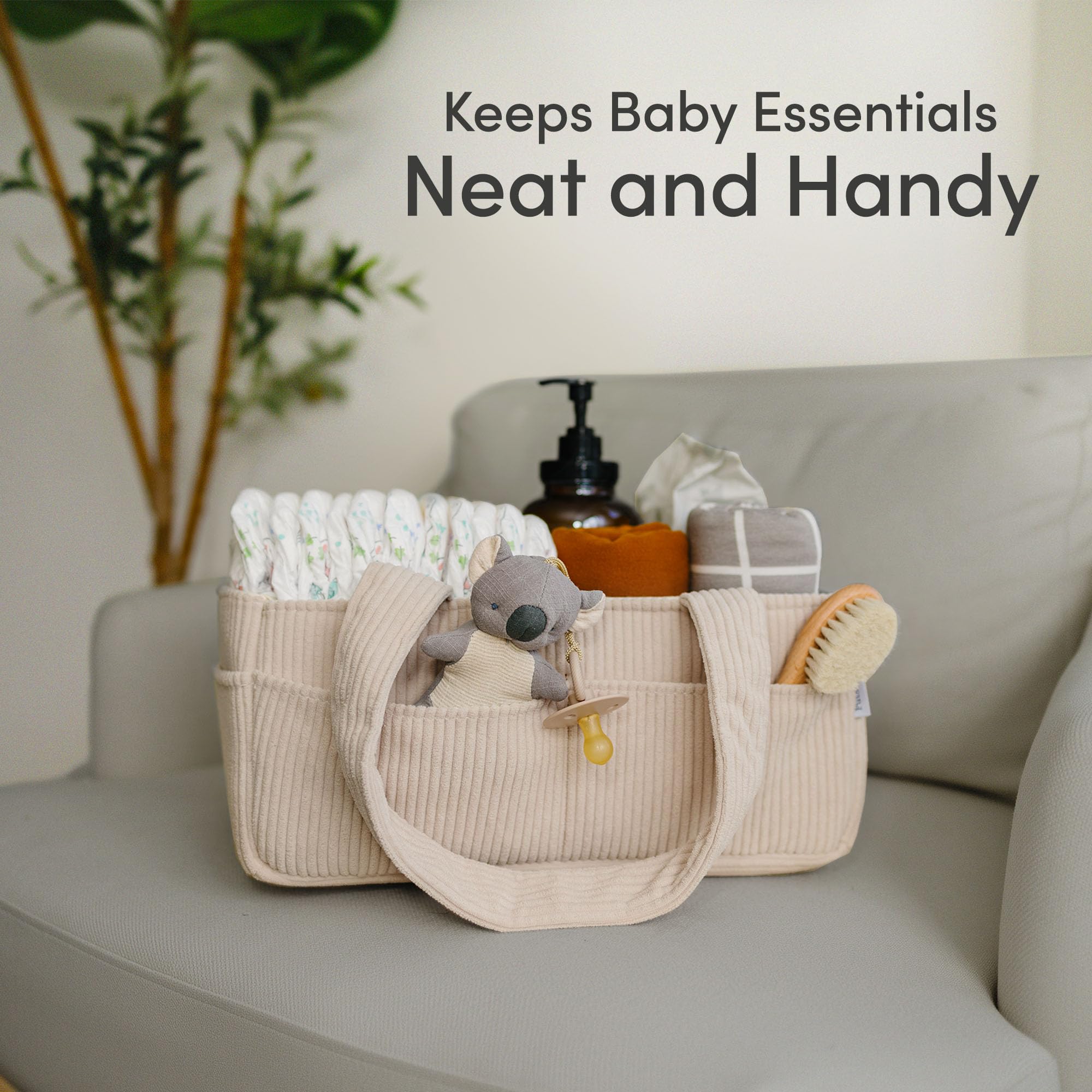 PUTSKA portable storage for baby items during trips
