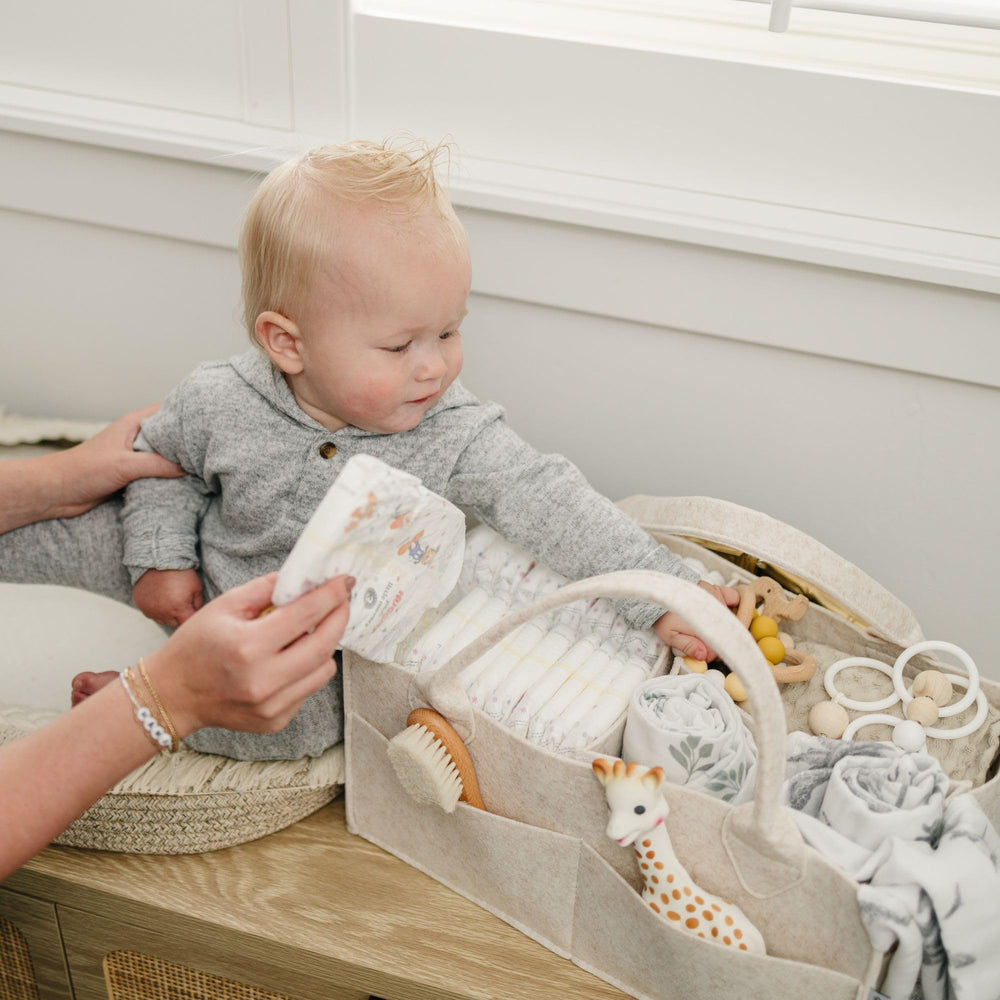 PUTSKA mocha finish adds warm nursery decor
