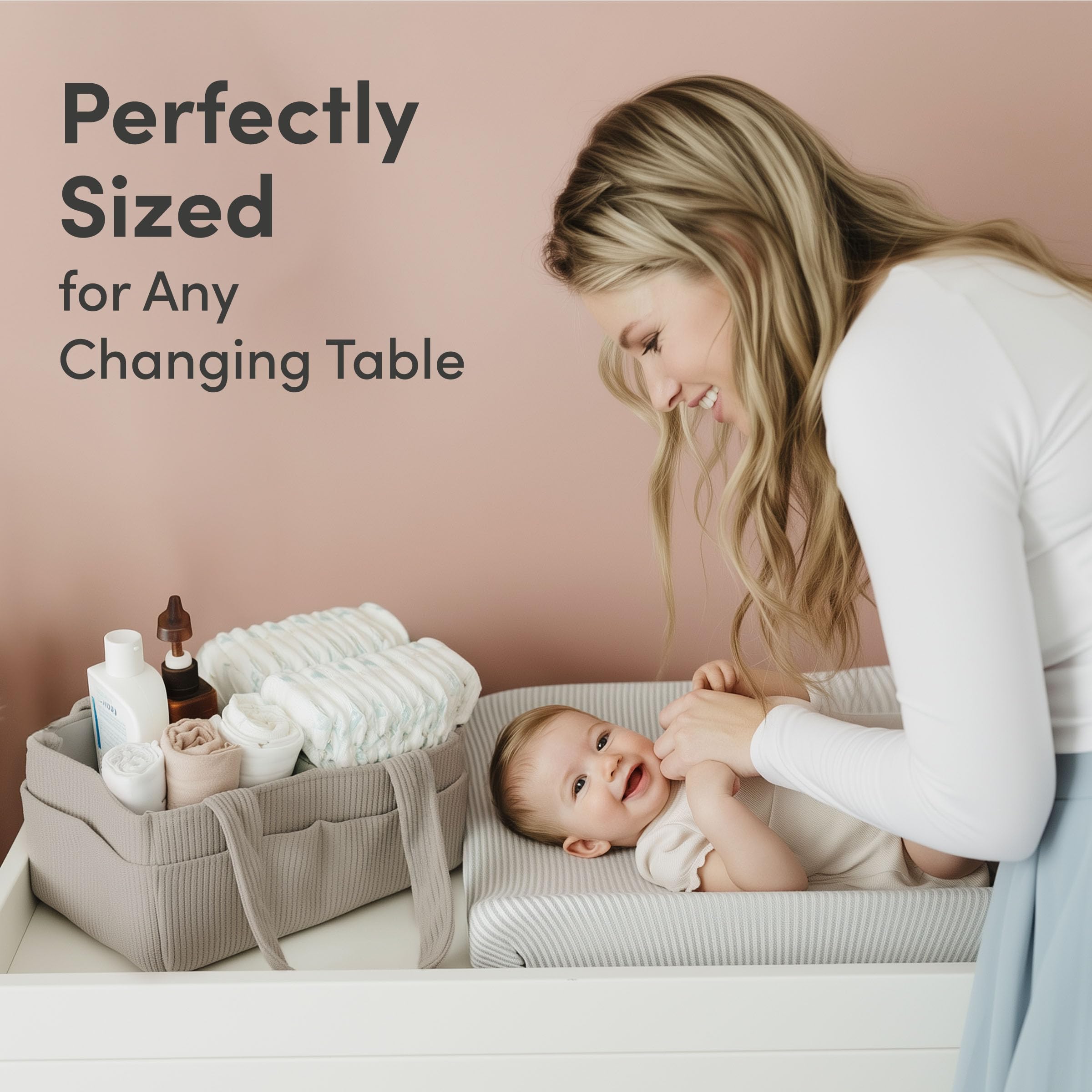 PUTSKA baby registry gift caddy complements any baby shower