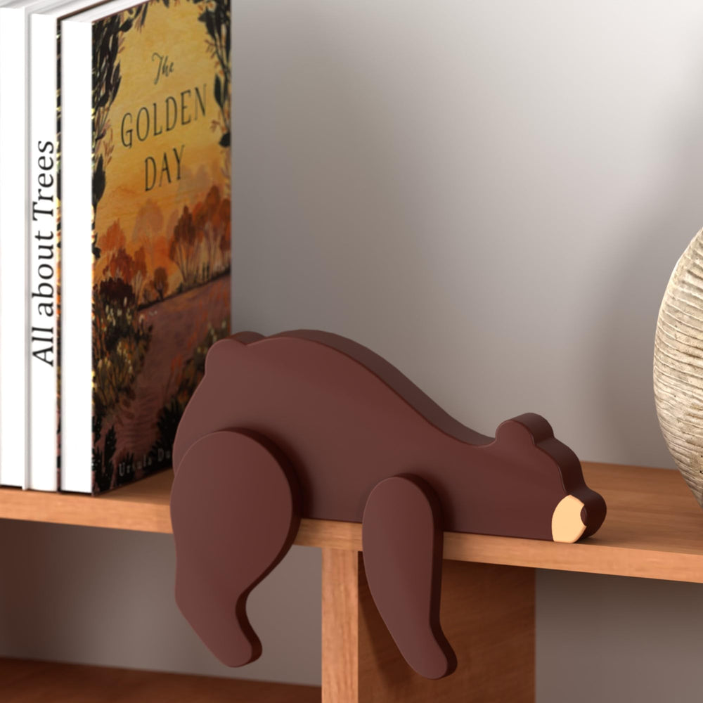 PUTSKA bear ornament adds timeless charm to baby shower or rustic home gifting.
