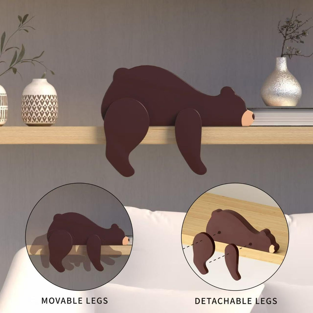 PUTSKA bear decor for cabins offers a versatile gift-ready woodland touch.