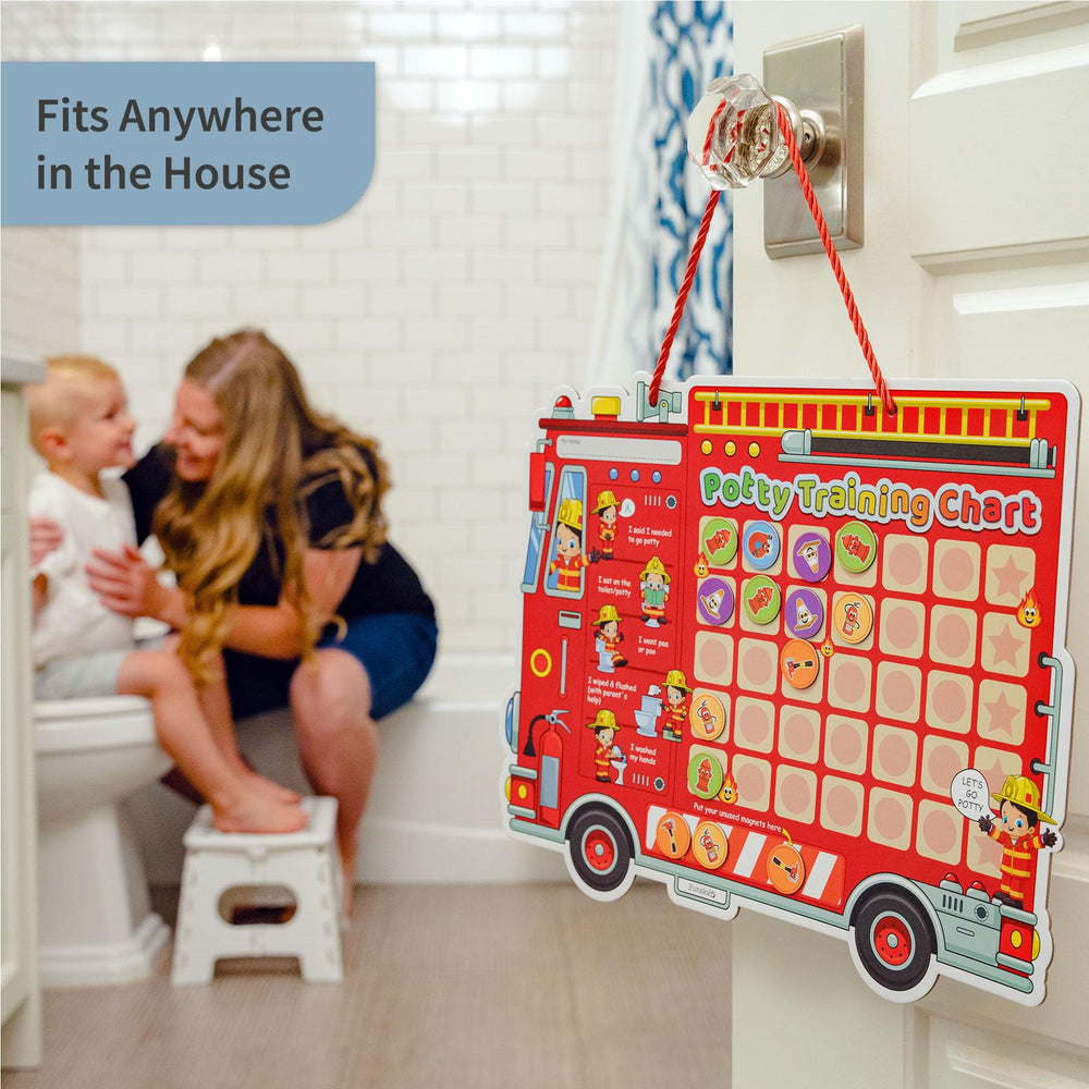 PUTSKA toddlers using chart to celebrate progress and gain independence