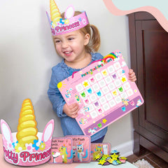 Putska reward sticker chart for toddlers to boost motivation