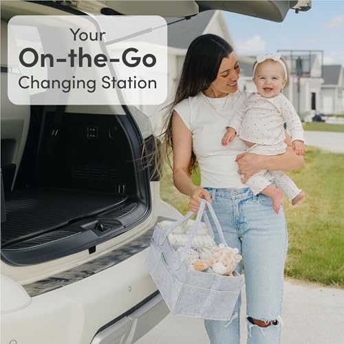 PUTSKA versatile baby organizer supports busy parenting moments.