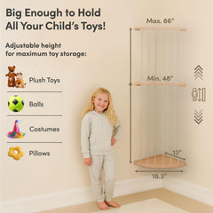 PUTSKA vertical nursery storage highlights space-saving wall design