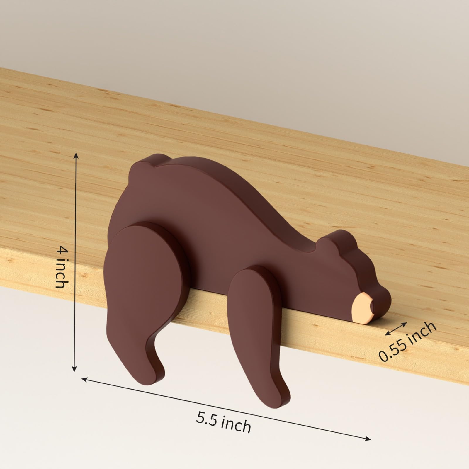 PUTSKA woodland bear figurine table display enhances any dresser or shelf.