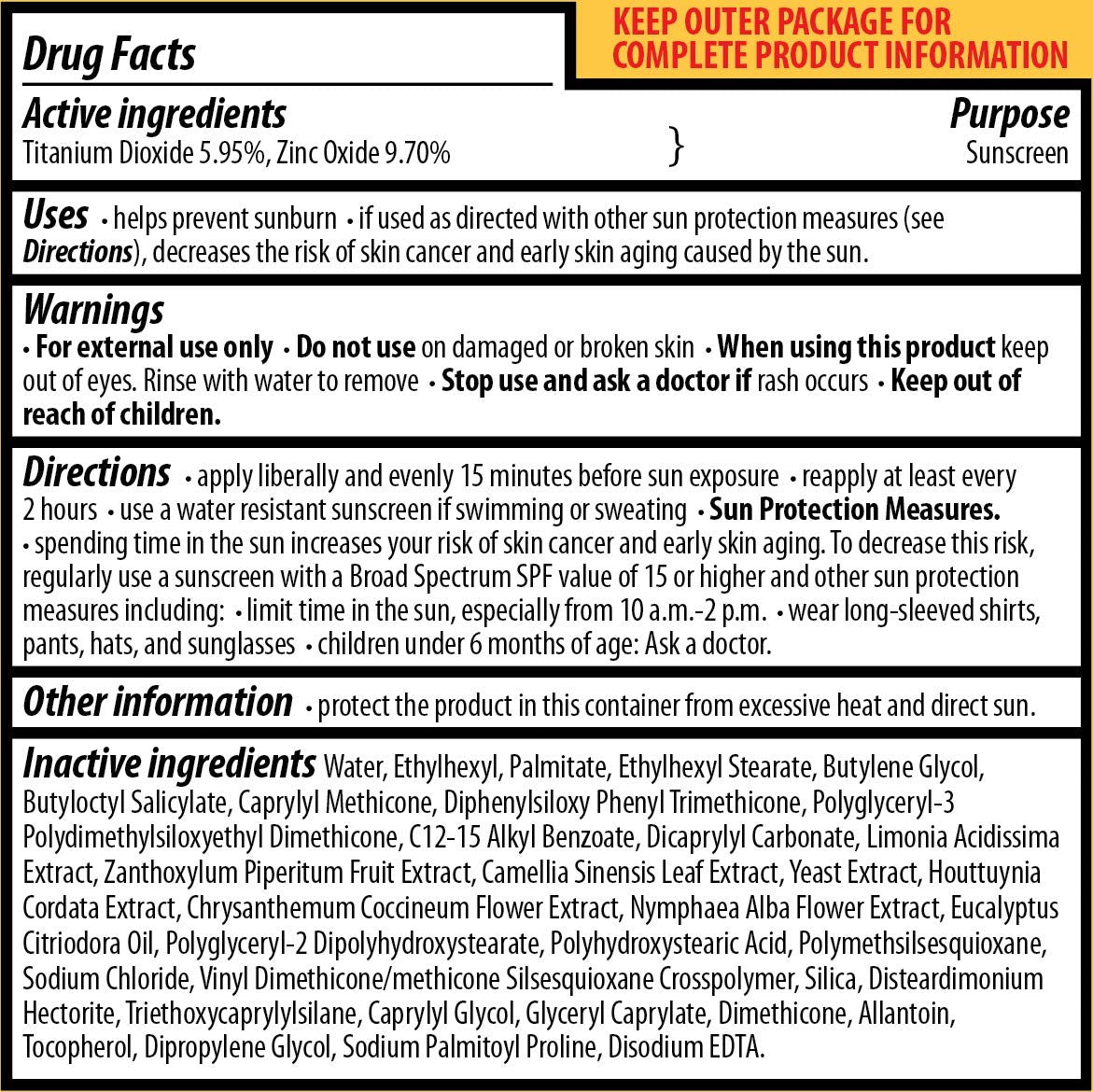 Natural ingredients and fragrance of Puttisu Sun Cushion highlighted.
