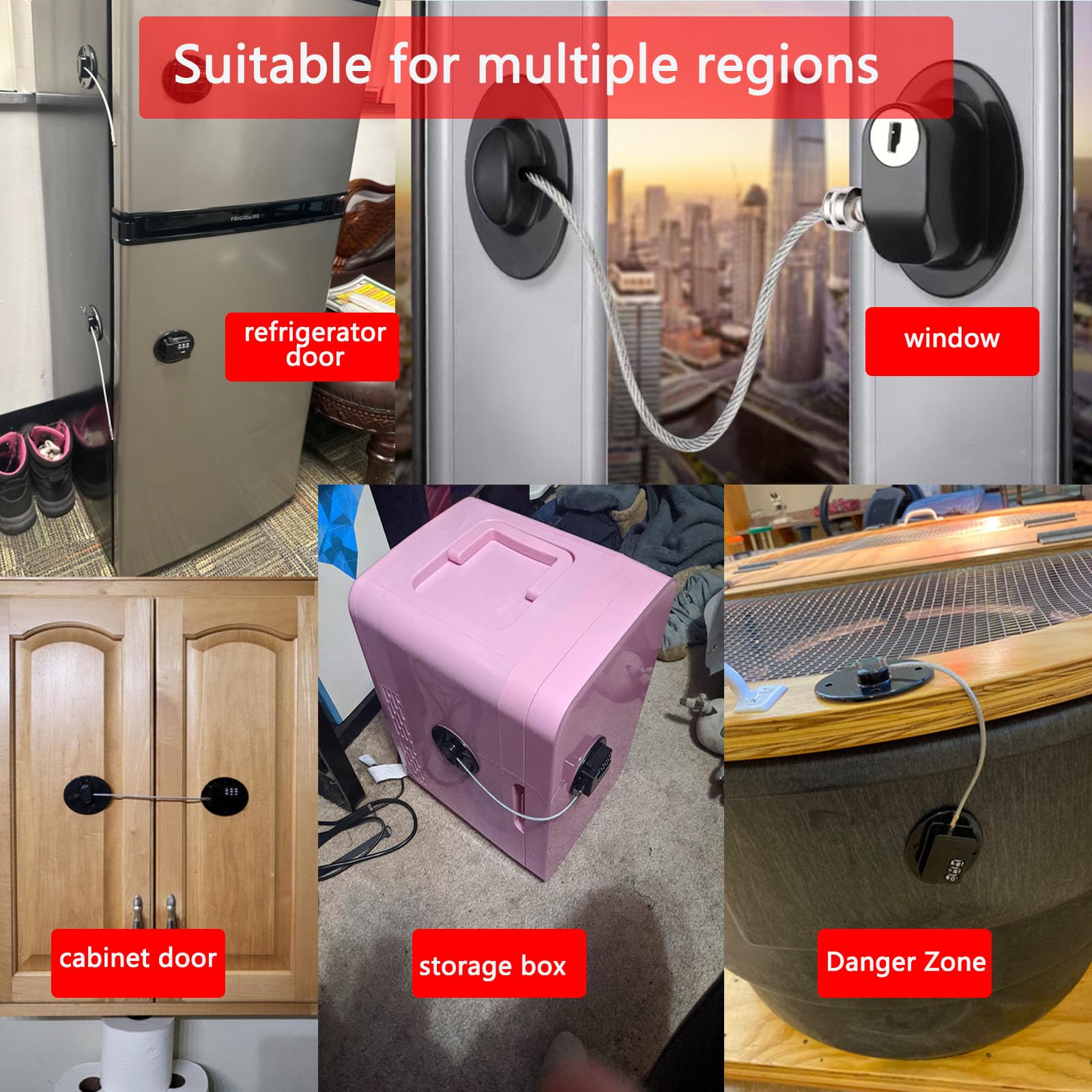 PUWANY adhesive installation without tools on smooth surfaces.