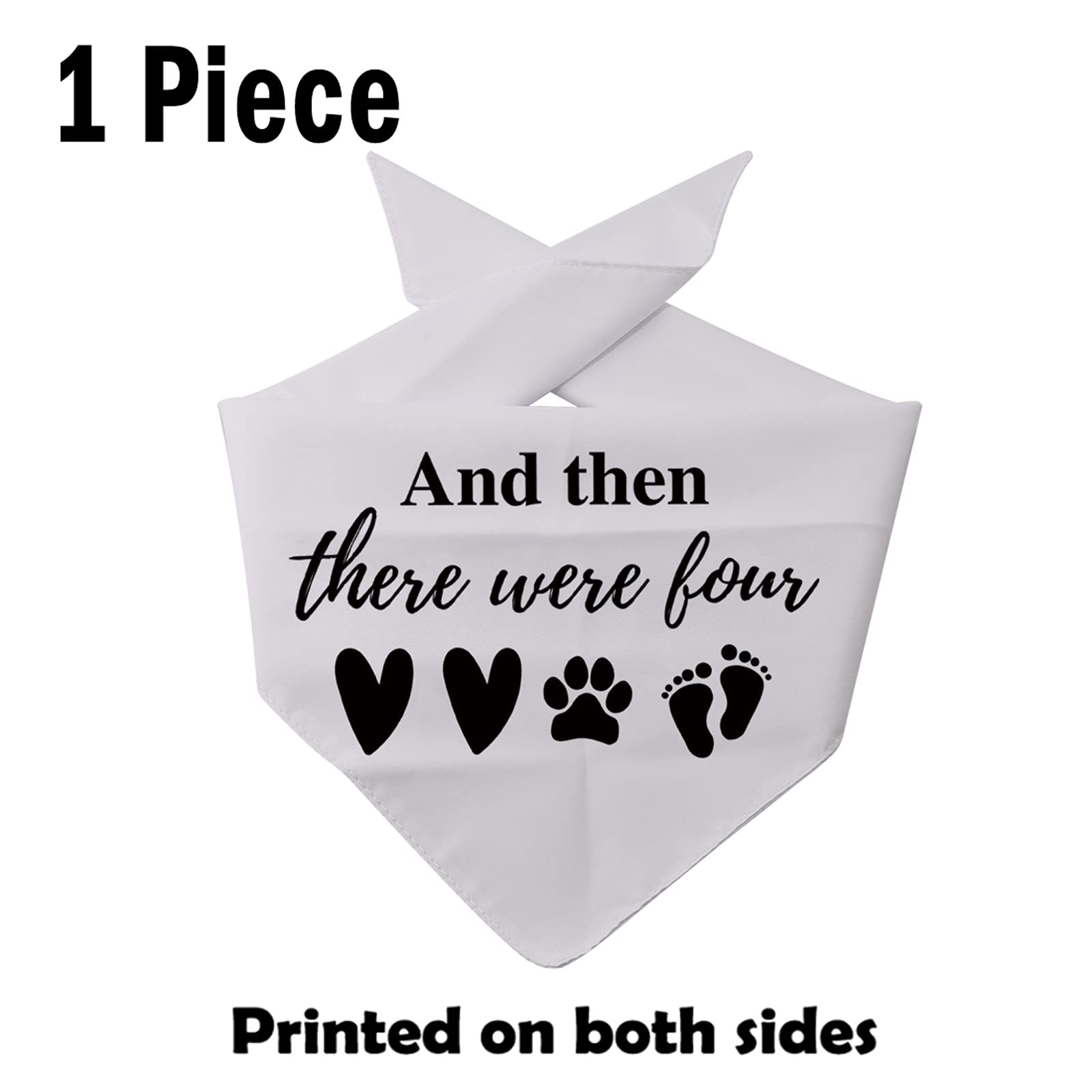PWHAOO soft polyester bandana white offers gentle comfort and easy care.