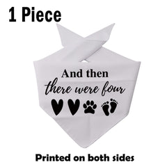 PWHAOO soft polyester bandana white offers gentle comfort and easy care.