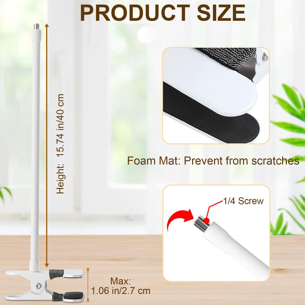 Pyfhy robust aluminum stand offers durable, rust-proof support.