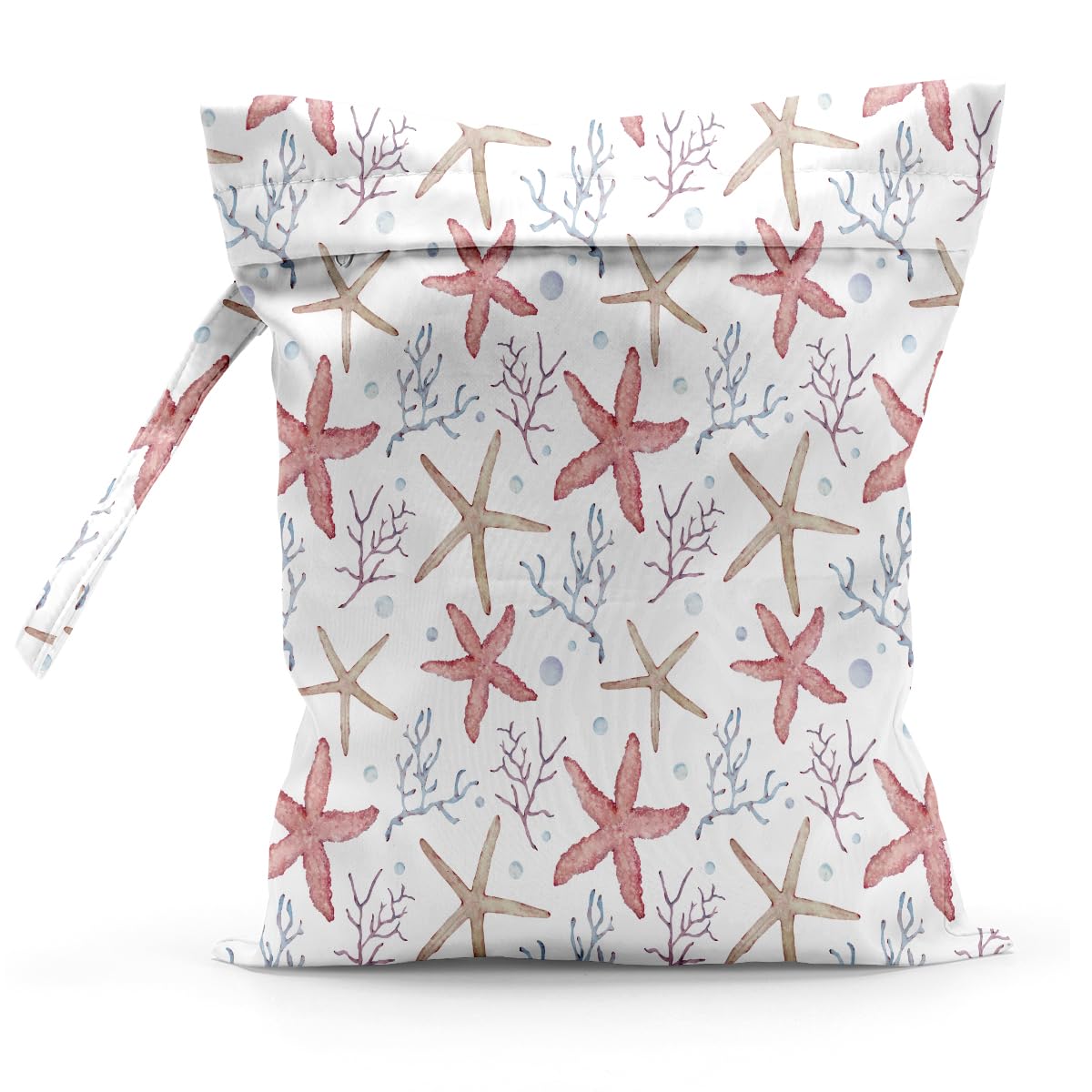 Pykfrhh Wet Bag with waterproof fabric keeps beach gear dry and organized.