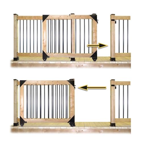 Pylex gate kit wheels enable smooth operation