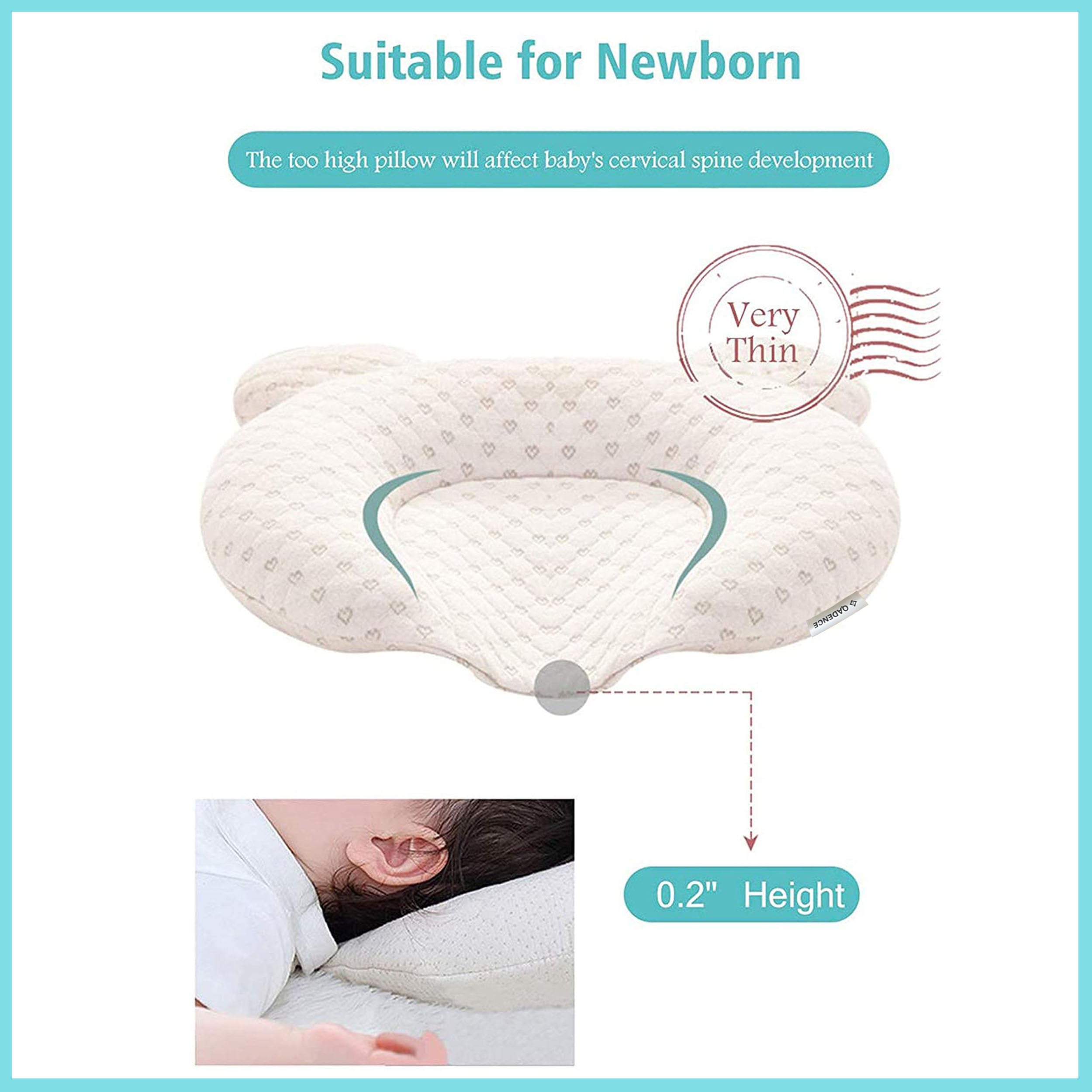 QADENCE soft breathable materials keep delicate skin comfortable