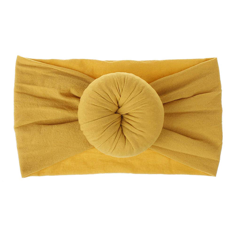 QandSweet newborn to toddler headbands fit ages 0-6 years.