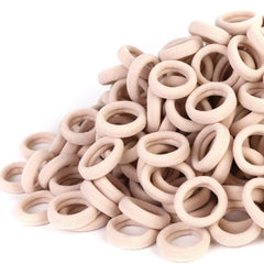 Qarwayoc blonde toddler hair ties closeup showing gentle hold.
