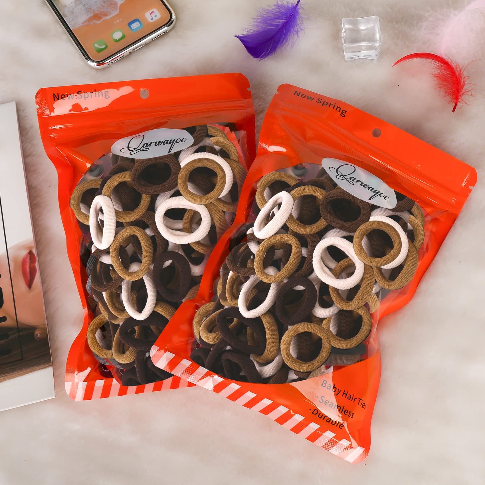 Qarwayoc seamless design minimizes snagging on kids’ hair.