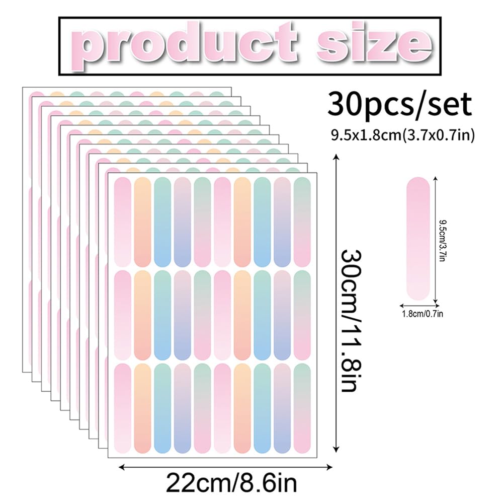 Qaxrocyn ombre sprinkle wall decals sheet 2 adds flowing color depth to playroom decor