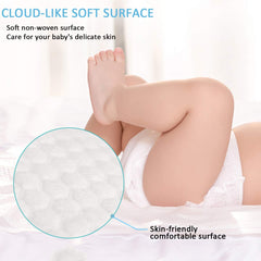 QDTTSRY extra thick 13x18 inch changing pad displayed for diaper changes