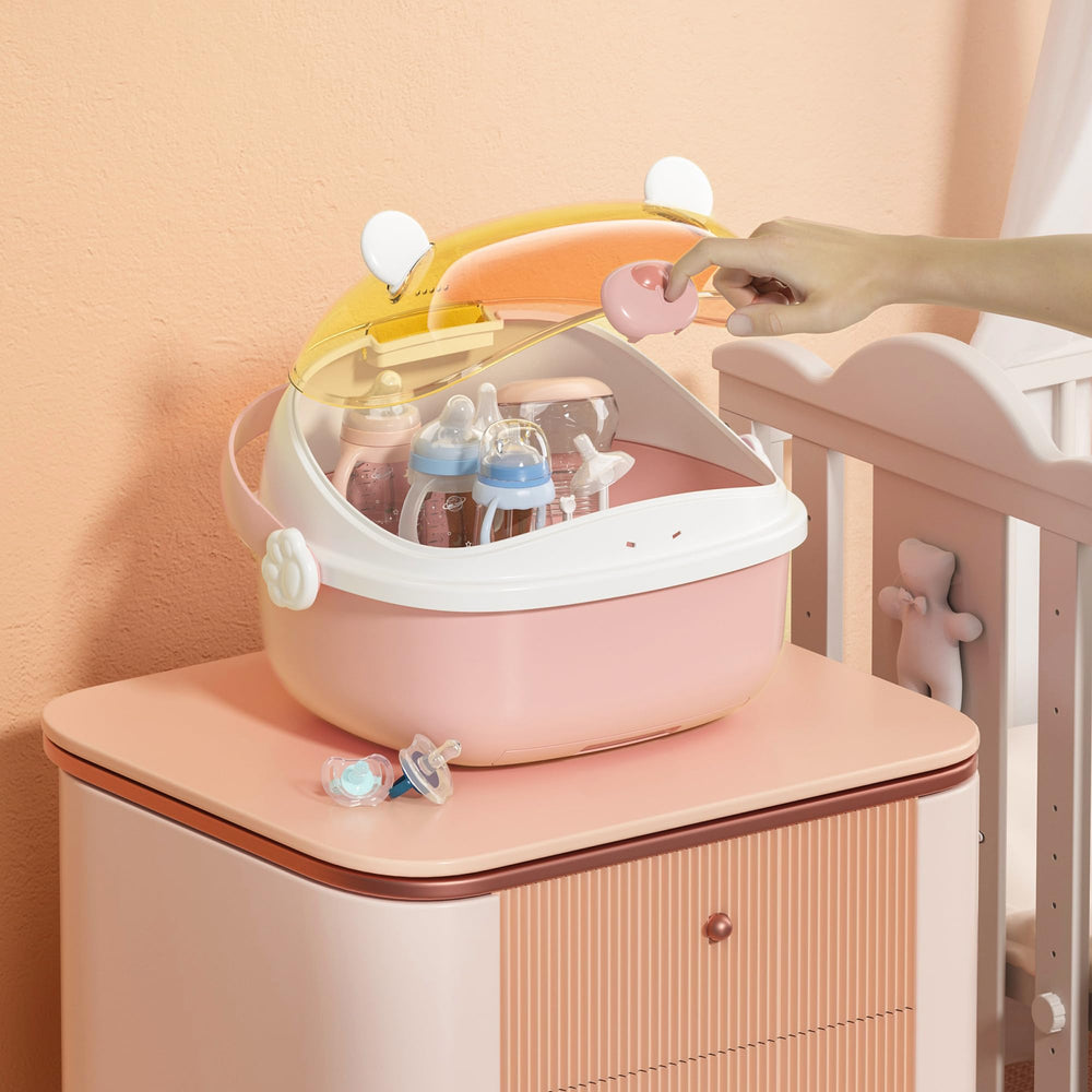 QDTTSRY multifunction drying racks shown on countertop for ventilation and quick drying