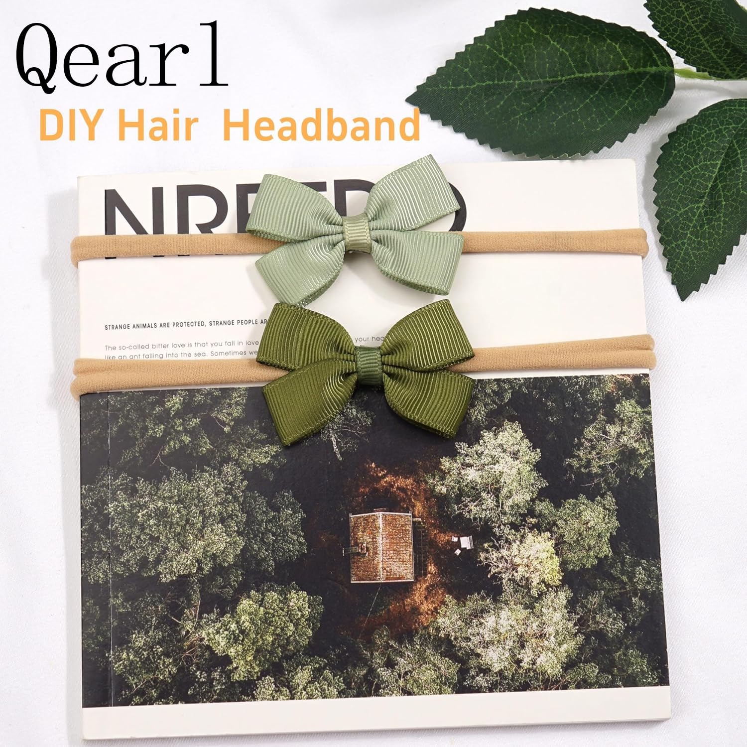 Qearl assorted baby headbands ideal for DIY projects and crafts