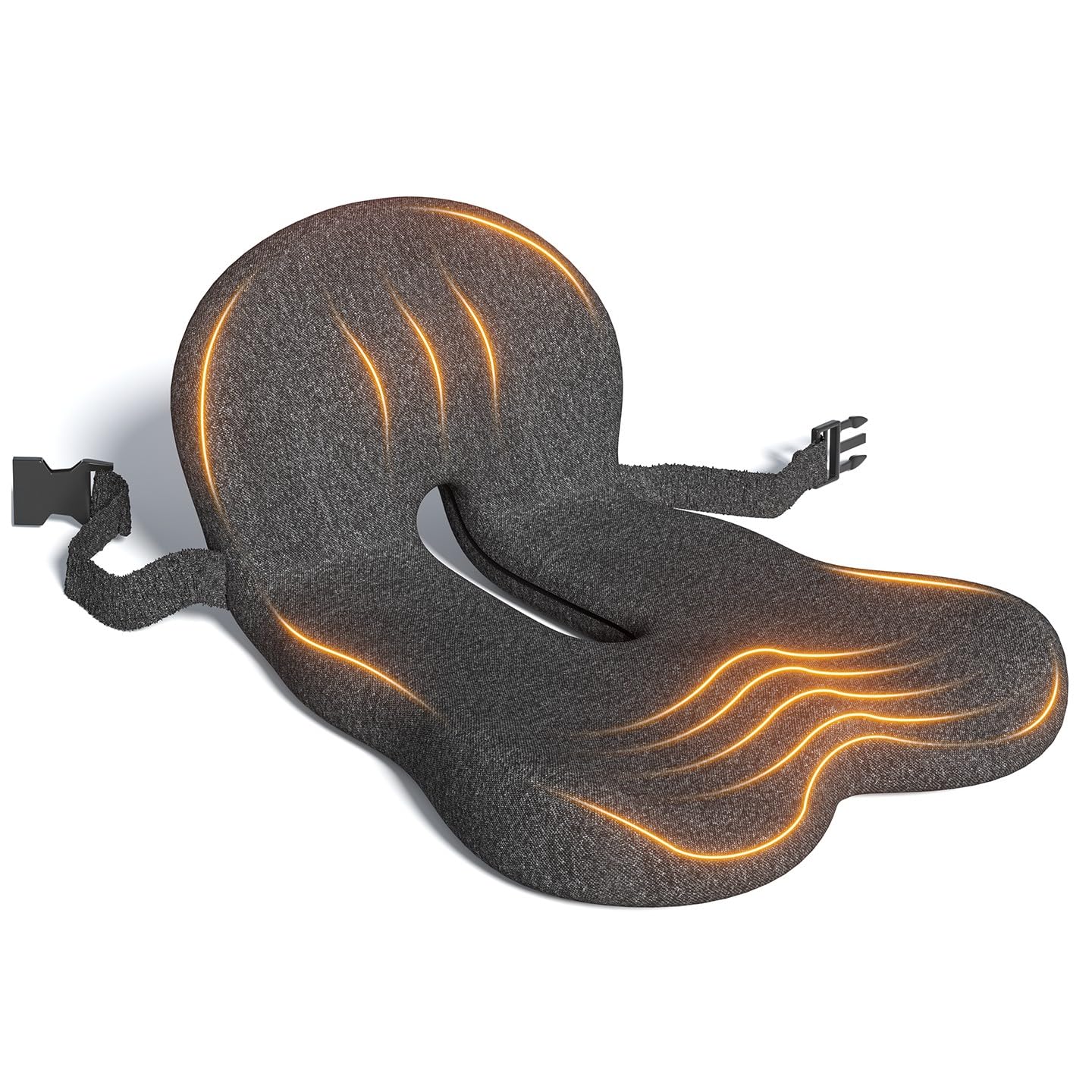 QEGOON seat cushion with memory foam for long drives and desk use