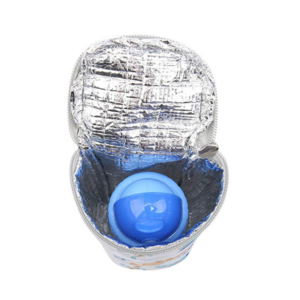 QERPON car travel setup with compact warm-bottle solution