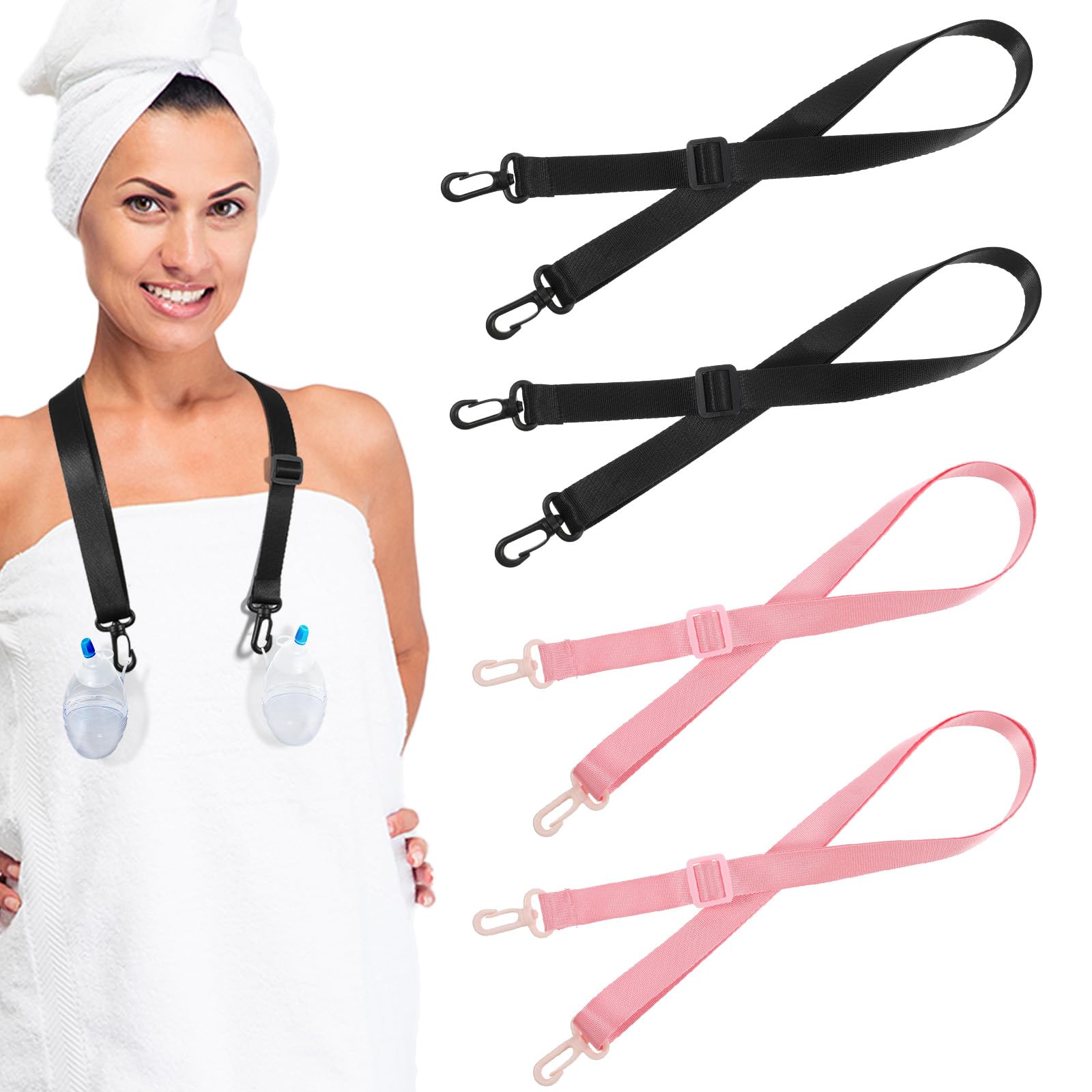 QFGasre shower lanyard secures JP drain bulbs for hands-free showering safety.