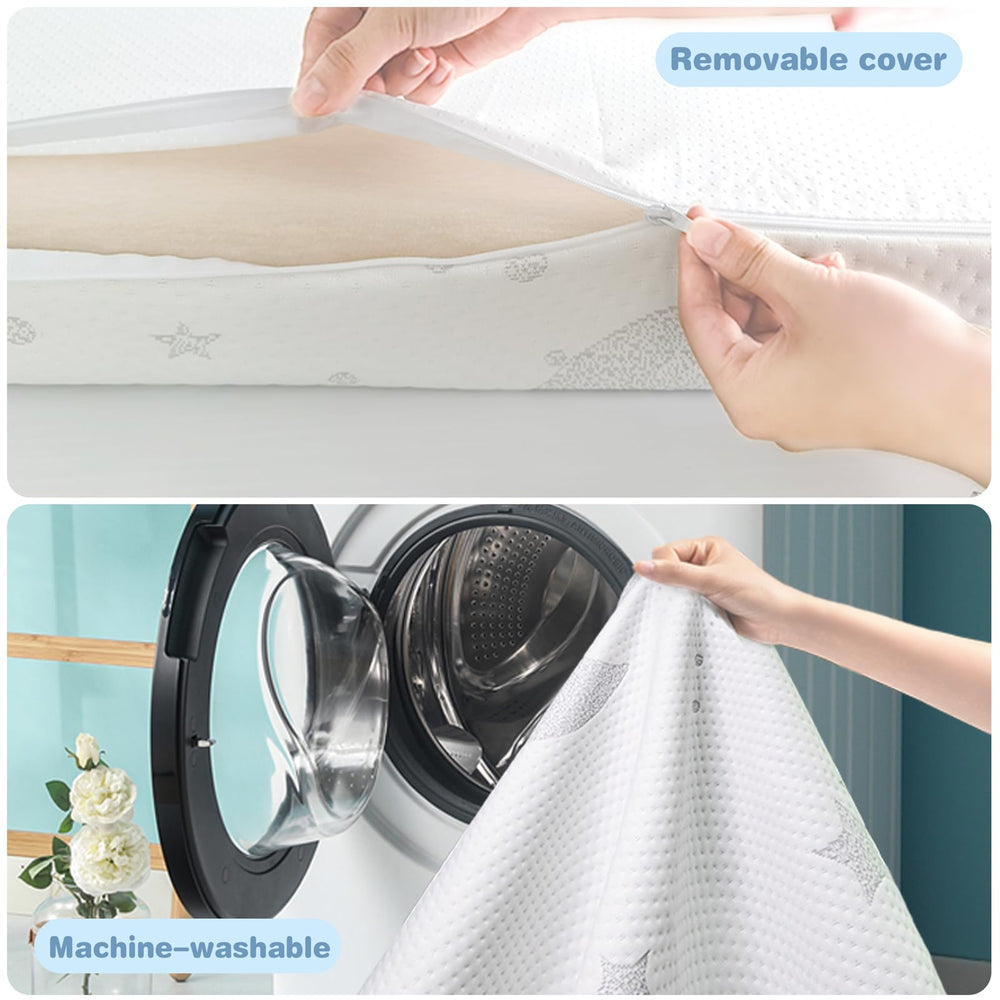 QHUCBAEG soft mesh fabric enhances airflow and quiet movements.