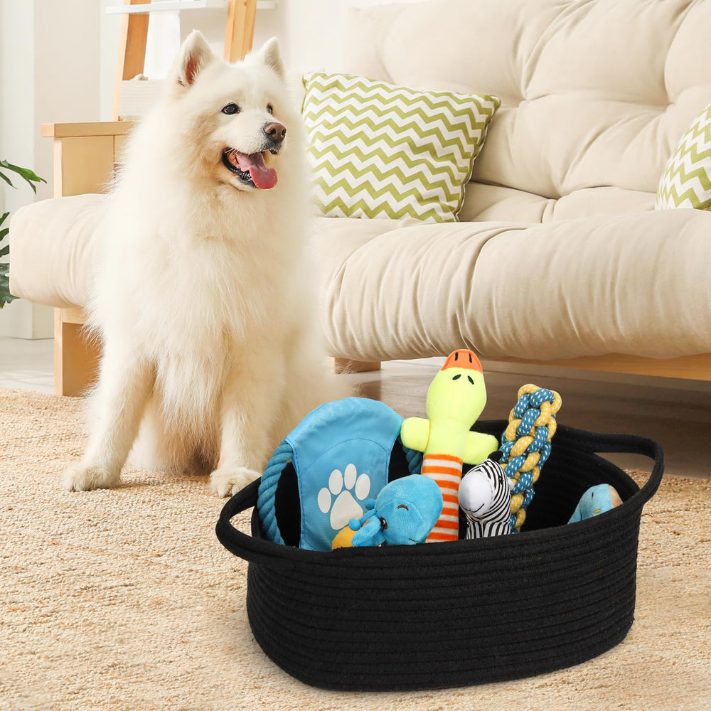 QiANBiRD rope basket foldable design fits compact spaces.