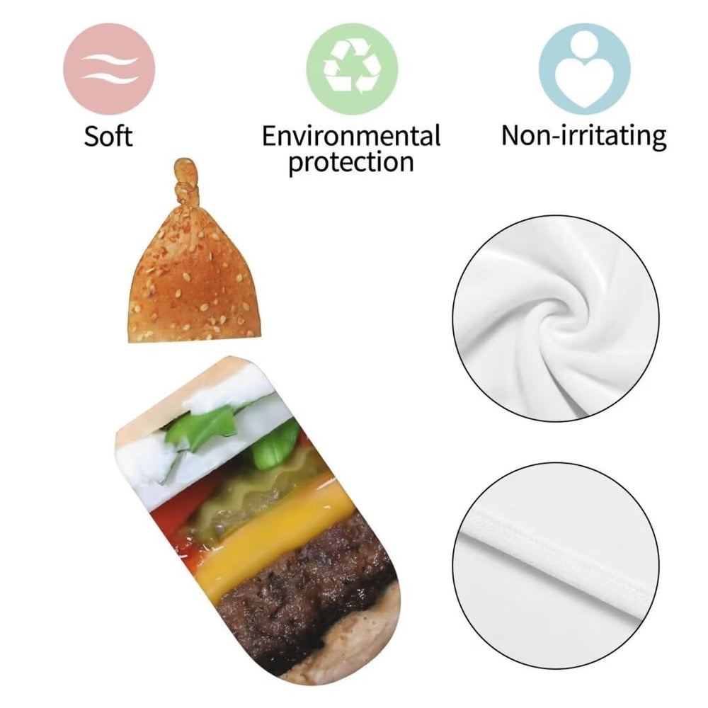Qiankang 3D Hamburg folded blanket displays compact, portable form