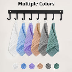 Qianyu face towel 25x25 cm soft and gentle for newborn care.