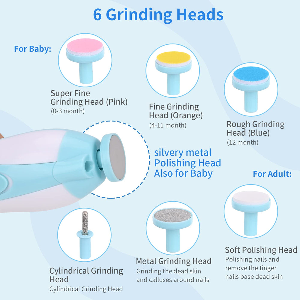Qidarka ergonomic blue handle for comfortable grip
