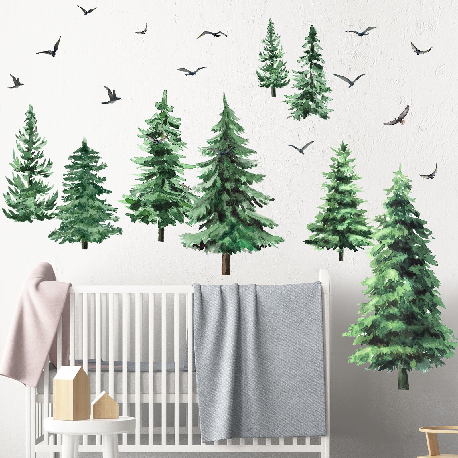 Qilery self-adhesive PVC decal is waterproof and easy to wipe clean.