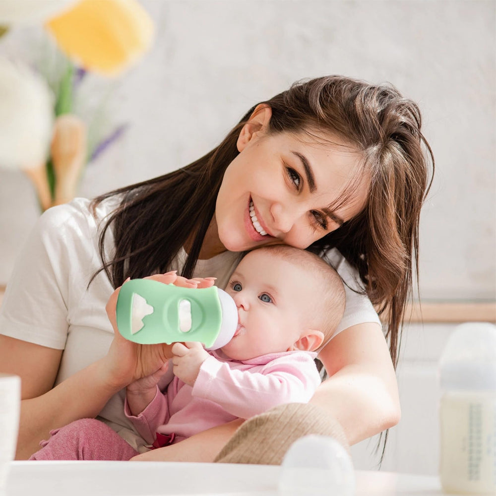 QinSuiKai sleeve fits Avent Glass Natural bottles across multiple sizes.
