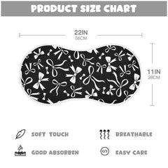 Qinllo baby burp cloth with 4-layer muslin absorbs spills gently.