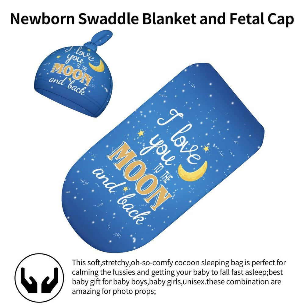 Qiohoey newborn swaddle sack in oval design calms fussiness and supports gentle swaddling
