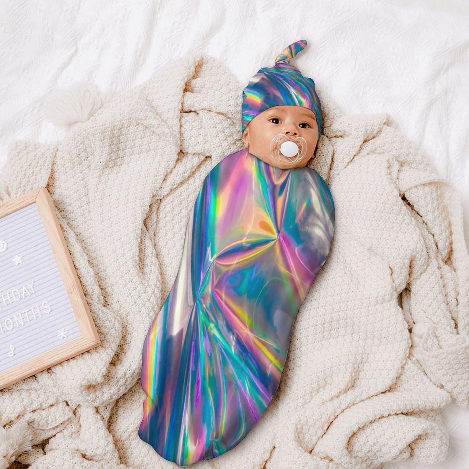 Qiohoey unisex baby blanket fits daily wear and cozy moments