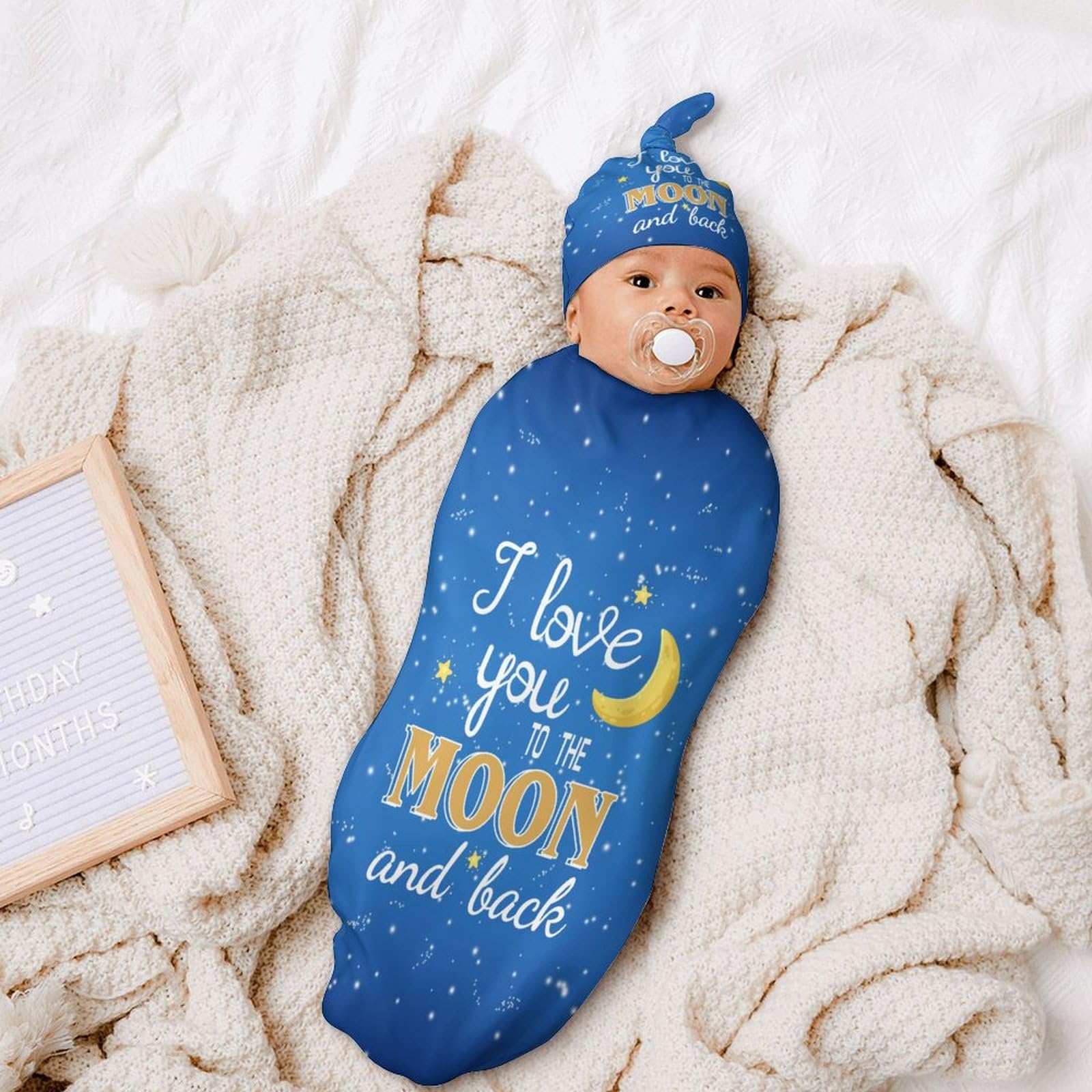Qiohoey unisex baby gift set ideal for showers and shoots