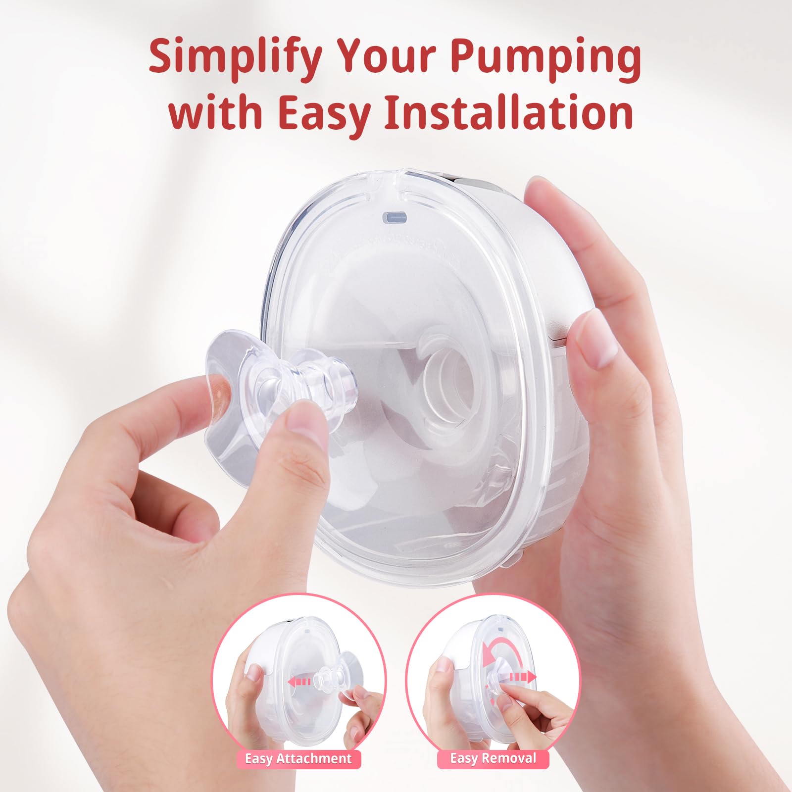 Qioihkp 21mm flange insert tailored for plus-size fit and comfort.