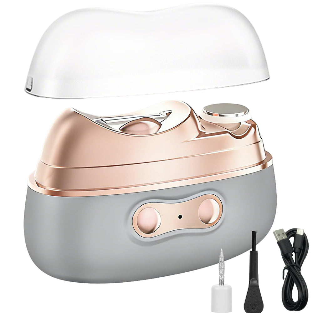 QLNARPE 4in1 nail clipper for gentle trimming with quiet operation.