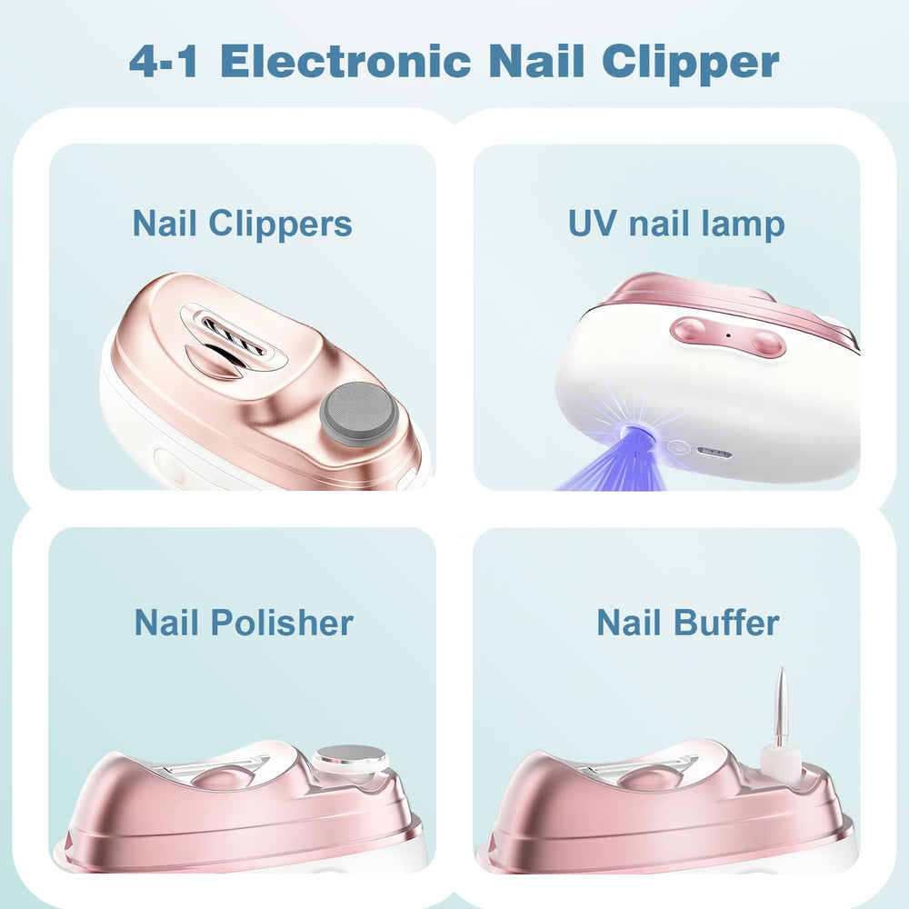 QLNARPE automatic dust storage keeps nails clean during grooming.