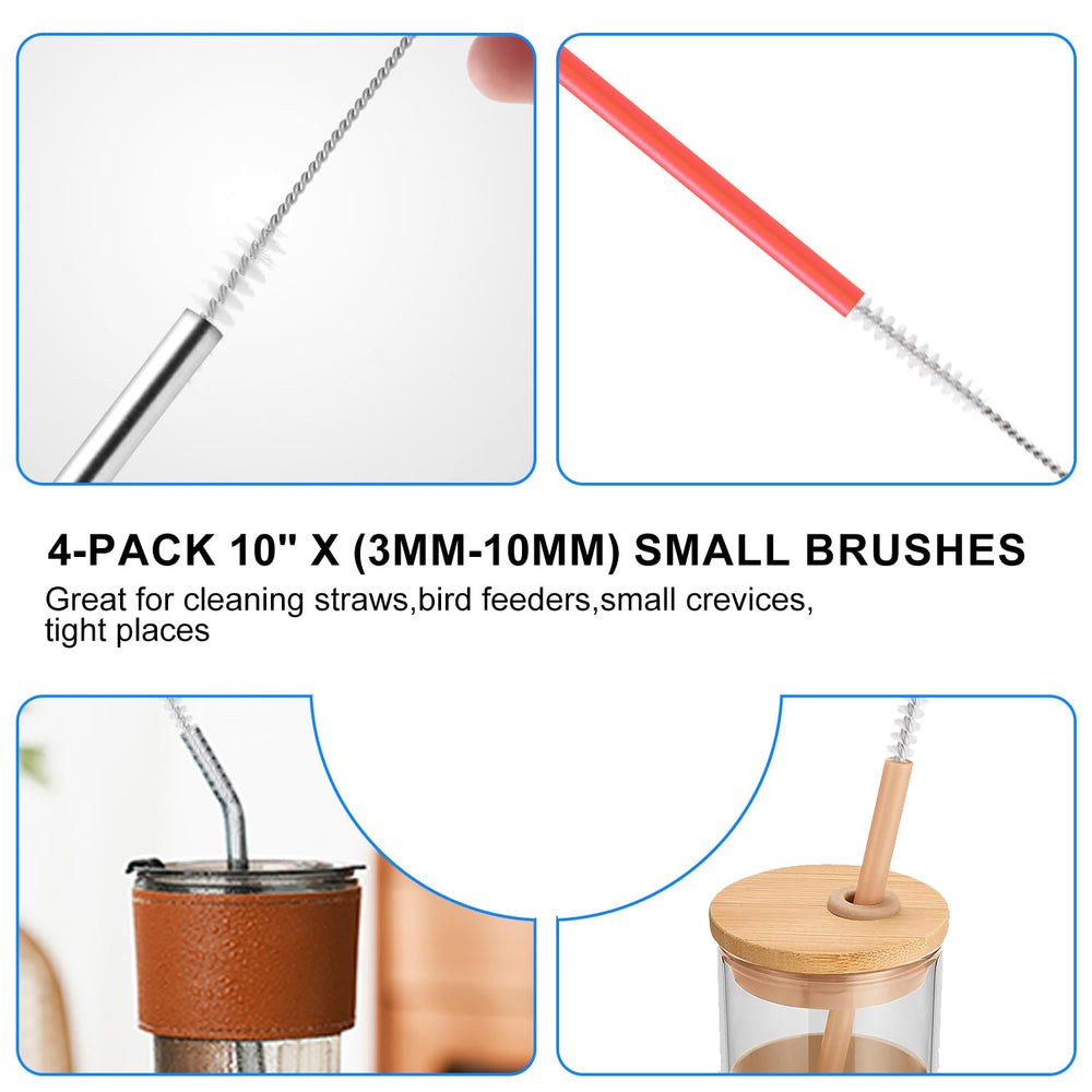 QLTUDN keychain organizer keeps all eight brushes neatly together