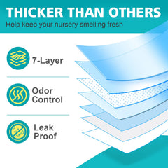 No-knots required; easy pull-tear load design for quick changes