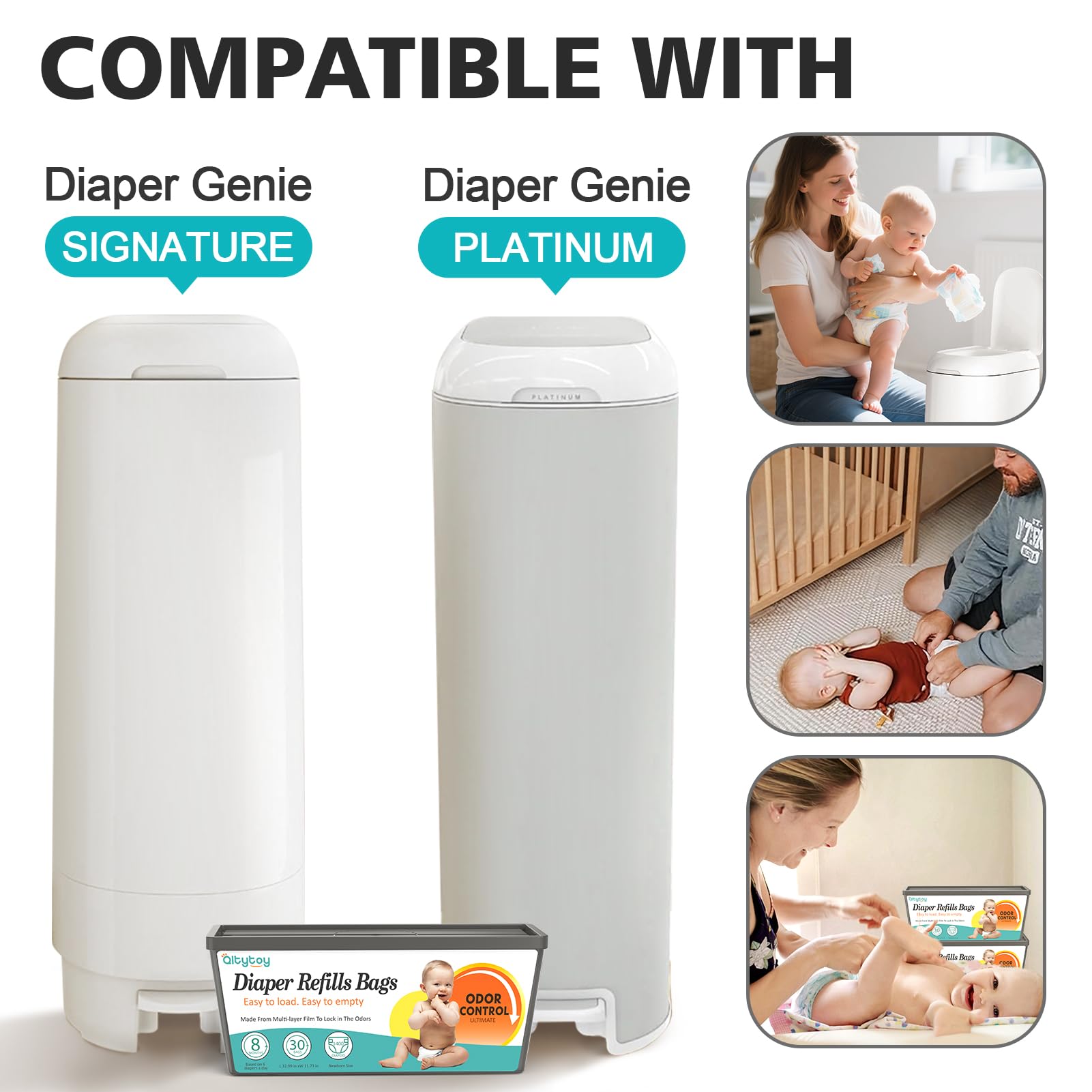 Qltytoy odor-lock material provides reliable odor control.