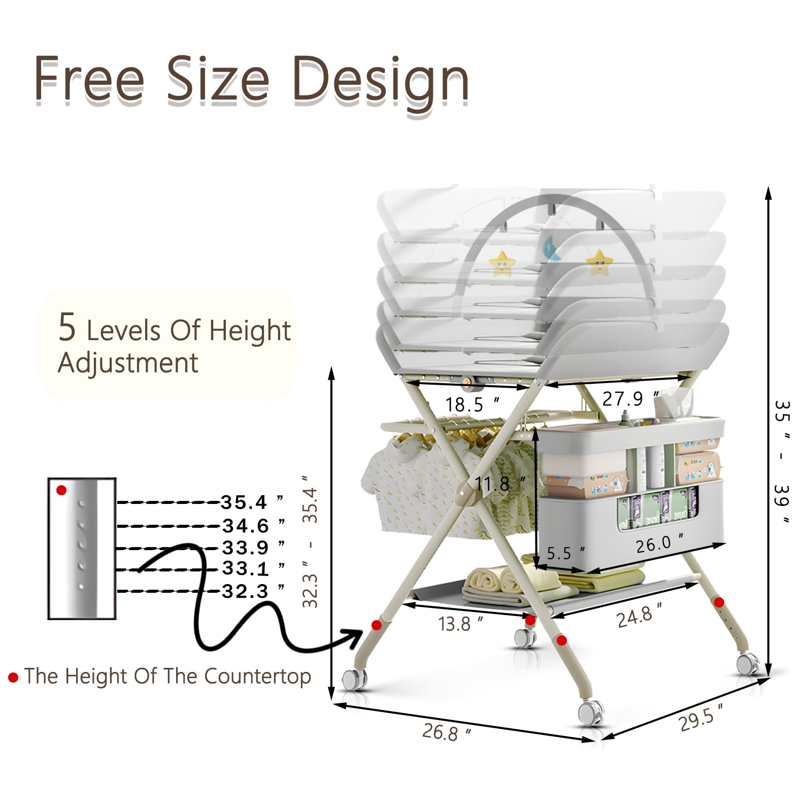 QMHHRJT Converts into a drying rack for quick air drying of items.